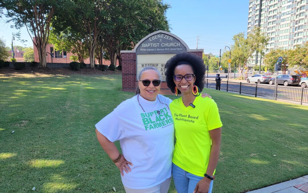 First CSA Distribution at Ebenezer Baptist Church! (Atlanta)