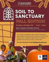 Black Church Food Security Network Soil to Sanctuary :Fall Edition